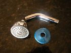 Rp38537 Rp6023 3 Set Showerhead Chrome Ship Rp6025 Free Arm Flange Piece Delta
