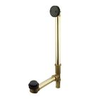 Dtt2205 Rubbed Bronze Waste Overflow " Toe Tip Drain 20 Tub Oil Kingston