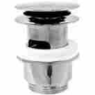 S2077-cr Scarabeo Nameeks Bathroom Sink Waste 1 1-4 With Overflow Available In Chrome New 637509808952