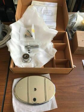 2235lm-tm10 Santec One 1 Kriss Lavatory Tub Shower Vanity Chrome Rough-in Trim Only New