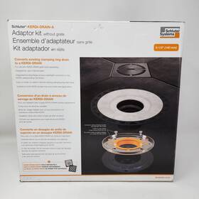 Kdam5flkabs Schluter Systems Kerdi-drain-a Adaptor Kit For Ring Drains 5-1/2 Inch No Flange