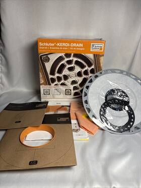 Schluter Systems Kd2/pvc/e Kerdi Drain Kit Missing Grate
