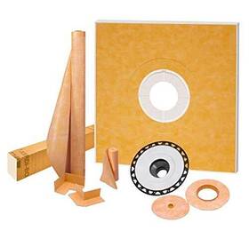 Ksk1220abs Schluter-systems Clearance-schluter Kerdi-shower Kit 48 Inch X48 Abs Flange