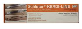 Kl1dre150 Schluter Systems Lp Clearance-schluter Kerdi-line Frameless 60 Inch Tileable Grate Assembly