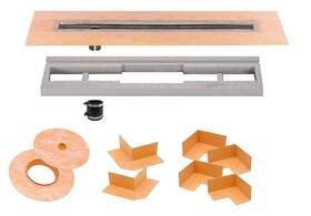 Kl1vo60e90 Schluter Systems Lp Clearance-schluter Kerdi-line Off-set Channel Body Shower Drain 36 Inch Damaged Box