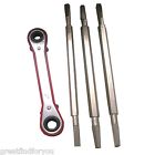 13-2111 Set 3 Removal Ratchet Lasco Tools Metal Seat