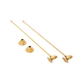 477102 Signature Hardware Bathroom Supply Kit With 5/8 Inch Od X 3/8 Angle Stop