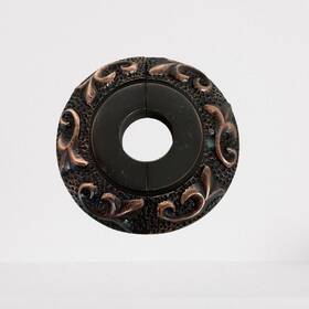 Amwtex01orb Signature Hardware Floral Radiator Flange Oil Rubbed Bronze Amw Tex 01 Orb
