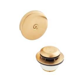 Sh622bg Signature Hardware 477095 Pop-up Drain With Overflow Cover For Alcove Tub