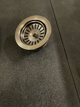 Signature Hardware Shdf130gm 3-1/2 Inch Disposal Flange/strainer Gunmetal