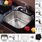 Kbu11-kpf2210-ksd30ch . Sink Kitchen Soap 796447 Id Single Dispenser Faucet Bowl 20
