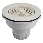 K1442bsq Sink- Nip Mfg. Plastic- Strainer Assembly Bisque- Cup Keeney Deep