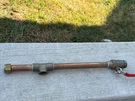 633-cg18fpt Sioux Chief Water Heater Connector 3/4 Inch With Valve