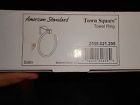 2555.021 Square Town Collection Towel Satin Standard Ring American The