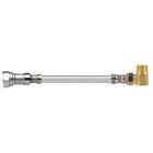 Compx7 Stainless 1 Toilet " 8 Bcx9 2 Floodsafe Lines Supply Connector