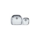 Aa355558 Stainless Undermount Steel Prx120 Double Classic Franke Prestige Sink