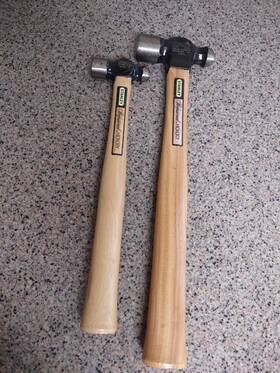 54-004 Stanley 54-012 -12 Oz -4 Ball Peen Hammer Lot