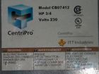 Cb07412 Submersible Model Used-230 - Box Hp 3 Control Centripro V 4
