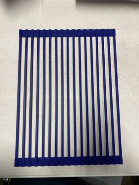 Sm-kg701-nv Swiss Madison Silicone Roll Up Sink Grid Navy Blue