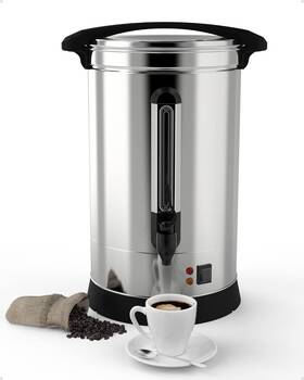 Urns-14lsl Takywep Coffee Urn 100 Cup 14l/3.8gal Commercial Maker For Party Buff