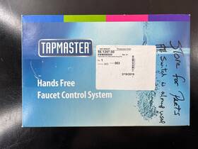 1730 Tapmaster Hands Free Faucet Control System New But Incomplete Model