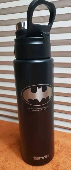 Tervis 193355537090 Dc Comics-batman Logo Engraved On Onyx Shadow Triple Walled Insulated