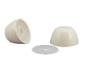 Pp23531 Toilet Plumb Caps Almond Lot Packs 5 Bolt Pak