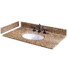 Pe42649 Top Pegasus Montesol Side Splash Vanity Granite 20-