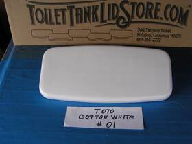 St864 Toto Cw864 Toilet Tank Lid Cotton White #01 Is 1/4 Inch Bigger Than 3d