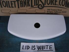 St416 Toto St413 / Aquia Toilet Tank Lid Cotton White Has 1.5 Inch Hole #01 7c