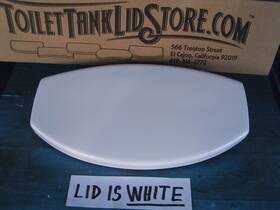 Tcu454cre Toto #01 Toilet Tank Lid White Tcu 454 With 5 Bottom Tabs As Shown 7b