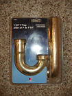 K100pb Trap 4 Keeney Polished 1-1 Brass "