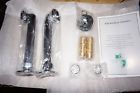 6rmncp " Tub 6 Claw Polished Classics Pair Chrome Elizabethan Riser Foot Set