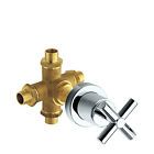 Cx8639 Two Control Brooks Chrome Lefroy Cross Way Polished 377 Diverter