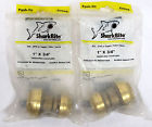 U060a 3 Coupling Brass 4 Push-fit 1 Sharkbite Straight " 2 Reducing