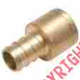 Uc606lfa Sharkbite 3 4 In Brass Pex Barb X Female Copper Sweat Adapter New 697285605244