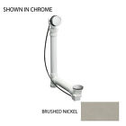 Hp55826 Universal Nickel Cable Brushed Rotary 26 Jacuzzi Drain T--648 Kit "