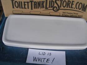 Ur3441 Universal Rundle 3441 Toilet Tank Lid White 3c