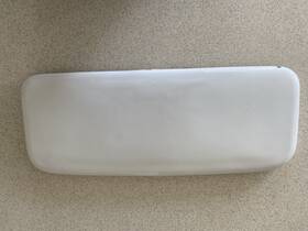 4467 Universal Rundle 4476 / Crane 4437 White Toilet Tank Lid Clean