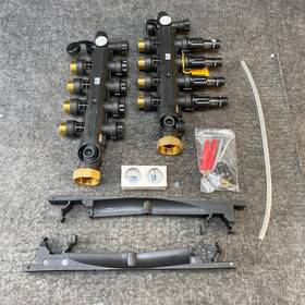 A2670401 Uponor Ep Heating Manifold Assembly With Flow Meter 4-loop