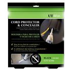 Utw-cp501-bk Ut Flexible 3-channels 5-feet Wire Cord Black Protector