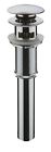 514947 Vessel 109968 Id Drain Overflow Nickel Brushed Umbrella Pop-up Sink