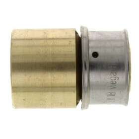 2813.5zl Viega 92060 Pureflow Press Adapter Zero Lead P X C - Model Pack Of 3