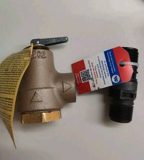 374a-030-fs Watts 098268559972 3/4 Boiler Relief Valve And Flood Sensor In