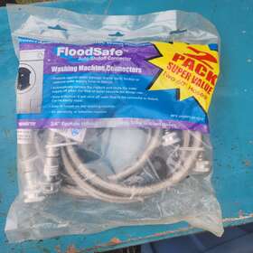 Lffse2w72 Watts 2 Floodsafe 3/4 Inch Fh X 60 L Braided Washing Machine Connector Hoses