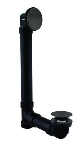 493144h-62 Westbrass 12 Inch And 4 Bath Waste Overflow Assembly With Tip-toe Drain Plug An