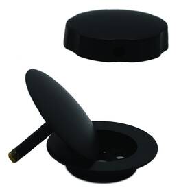 D50te-62 Westbrass 747028008464 European Style Trim For Cable Drive Bath Waste Matte Black