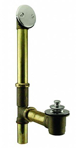 D321-20g-07 Westbrass 747028440707 14 Inch Brass Bath Waste And Overflow Assembly With Twist C