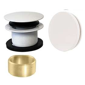 D98hrk-50 Westbrass 747028606226 Universal Fine Or Coarse Thread Tip-toe Bathtub Drain Tri