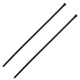 Westbrass A120-2-12 3/8 Inch X 20 Bullnose Faucet Supply Riser Line Oil Rubbed Bronze 2-